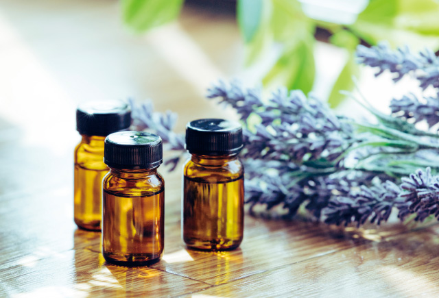 アロマセラピーを取り入れています。